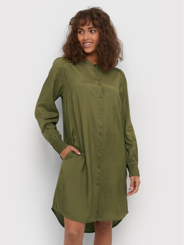 Cream Cream Ежедневна рокля CRJannia 10611180 Зелен Regular Fit