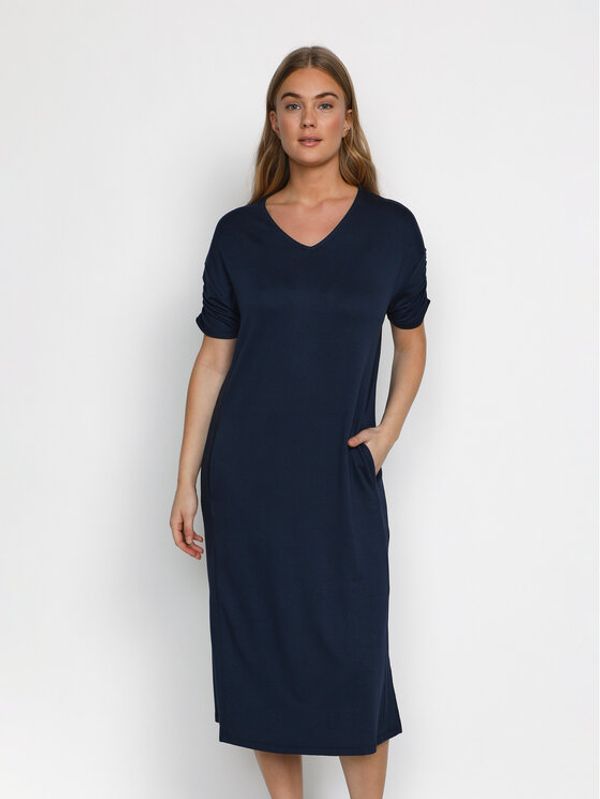 Cream Cream Ежедневна рокля Livia 10606677 Тъмносин Loose Fit