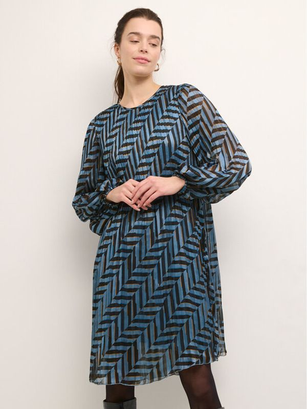 Cream Cream Ежедневна рокля Vilda 10610795 Син Regular Fit