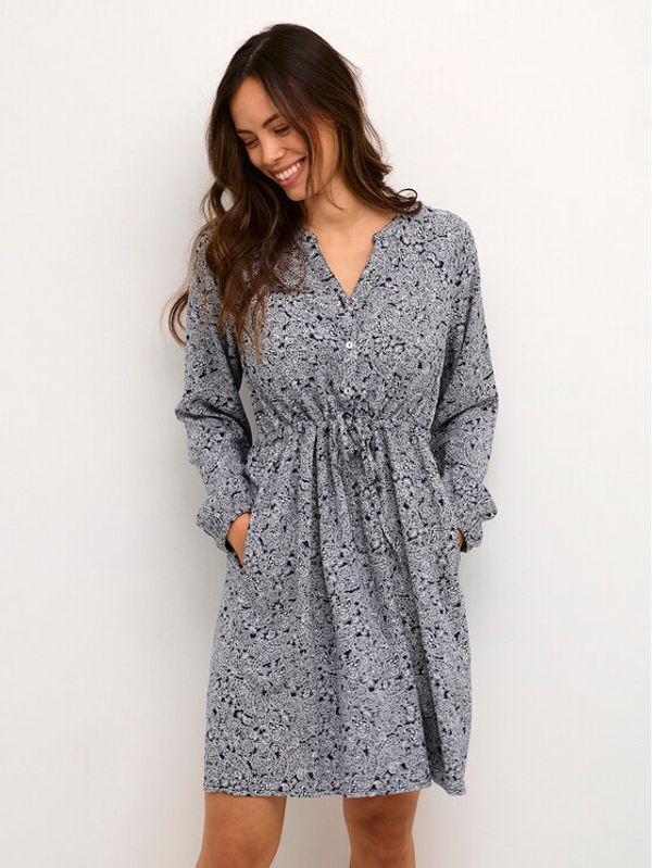 Cream Cream Лятна рокля CRVimma 10610559 Син Feminine Fit