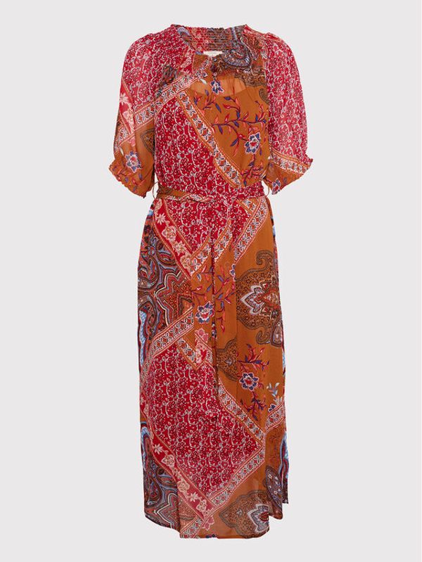 Cream Cream Лятна рокля Smilla 10610041 Червен Straight Fit