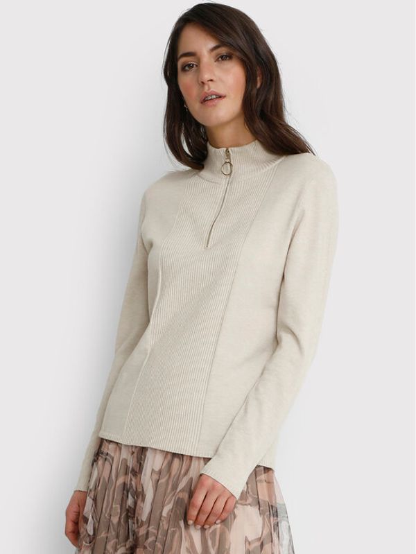 Cream Cream Поло Christine 10610647 Бежов Slim Fit