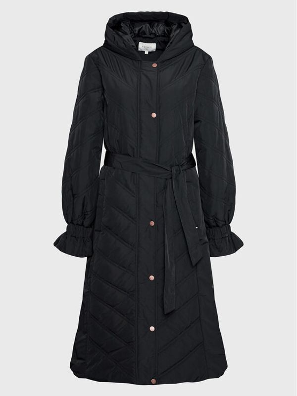 Cream Cream Пухено яке Tahmia 10610335 Черен Regular Fit