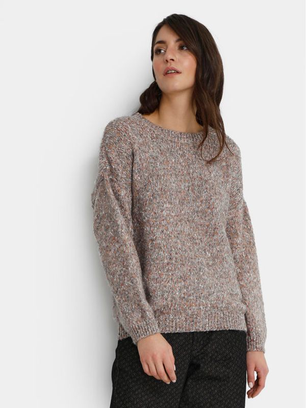 Cream Cream Пуловер 10606900 Сив Regular Fit