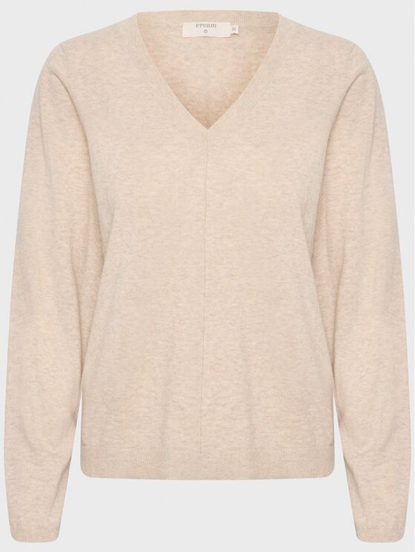 Cream Cream Пуловер Anva 10610182 Бежов Regular Fit