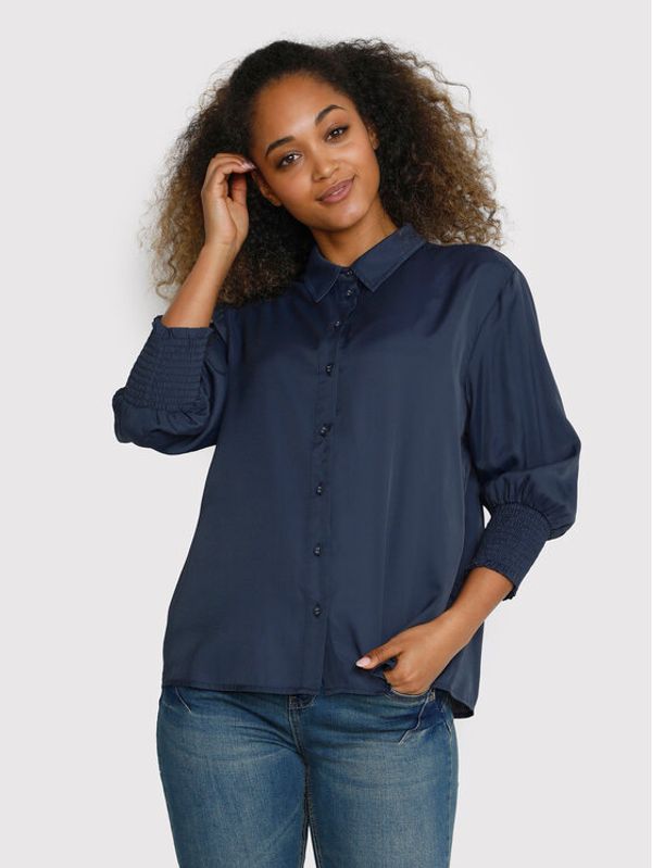 Cream Cream Риза Nola 10606063 Тъмносин Oversize