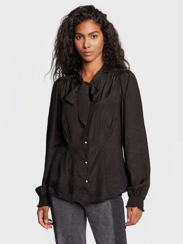 Cream Cream Риза Sansa 10610481 Черен Regular Fit