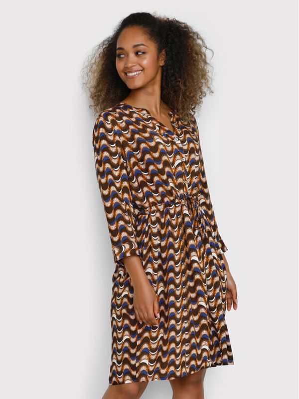 Cream Cream Рокля тип риза Runa 10610331 Цветен Regular Fit