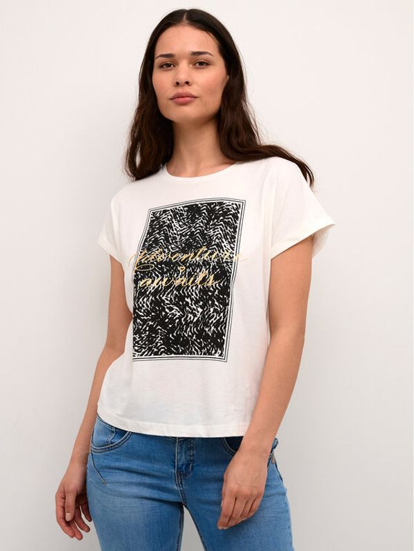 Cream Cream Тишърт Crdania 10611633 Бял Regular Fit