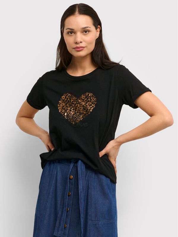 Cream Cream Тишърт Rula 10610650 Черен Loose Fit