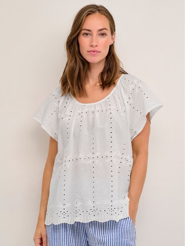 Cream Cream топ Moccamia 10611190 Бял Regular Fit