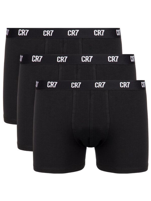 Cristiano Ronaldo CR7 Cristiano Ronaldo CR7 Комплект 3 чифта боксерки Basic Trunk 3-Pack 8100-49-900 Черен