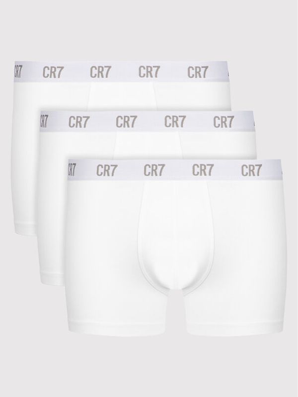 Cristiano Ronaldo CR7 Cristiano Ronaldo CR7 Комплект 3 чифта боксерки Main Basic 3Pack 8100-49-100 Бял
