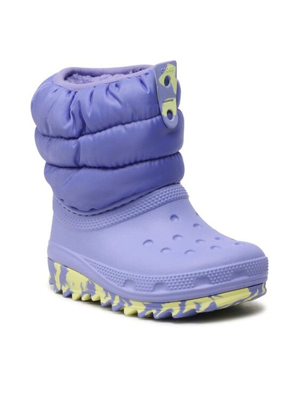 Crocs Crocs Апрески Classic Neo Puff Boot T 207683 Виолетов