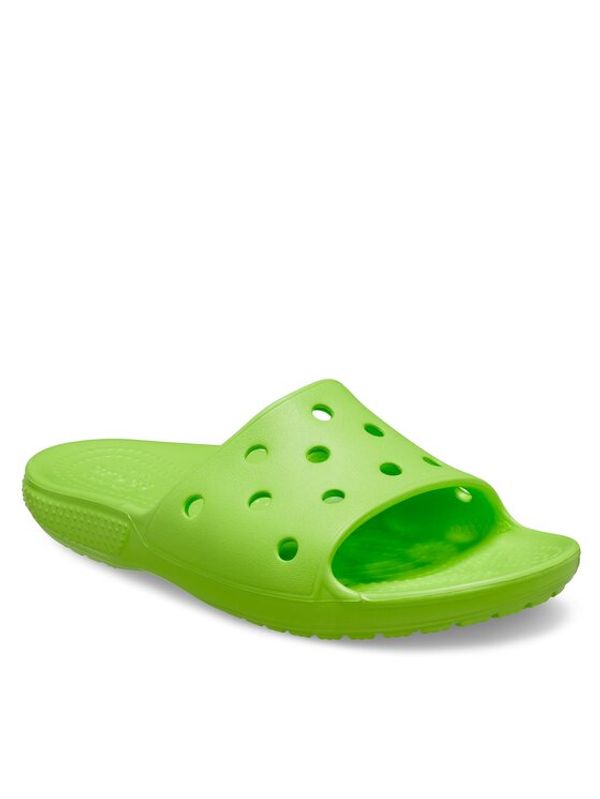Crocs Crocs Чехли Classic Slide Kids 206396 Зелен