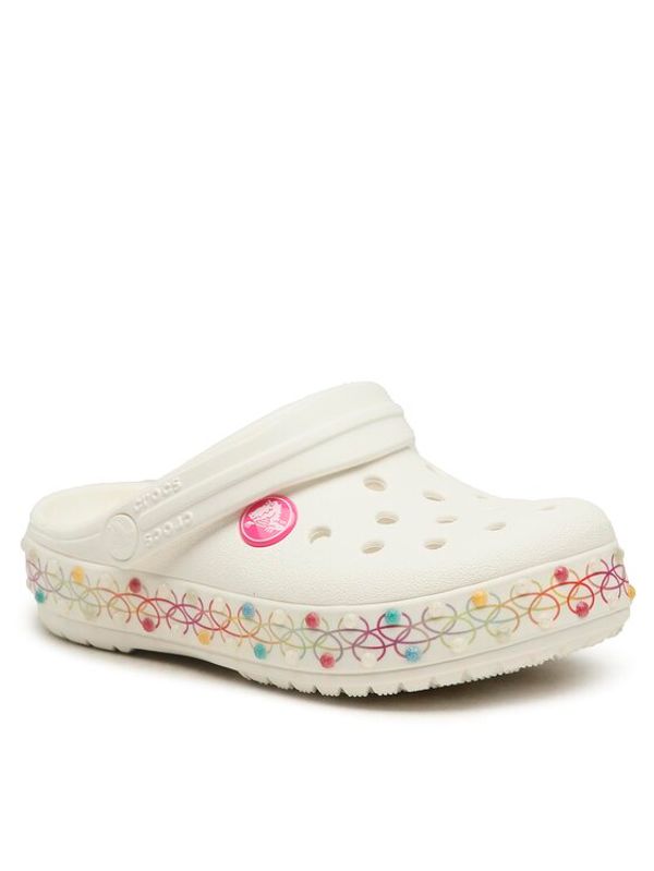 Crocs Crocs Чехли Crocband Stretch 208270 Бял