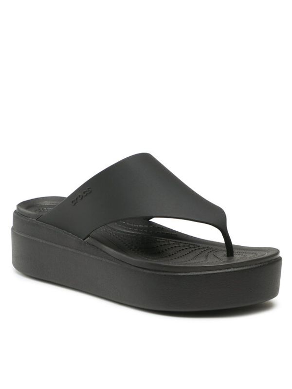 Crocs Crocs Чехли Crocs Brooklyn Flip 208727 Черен