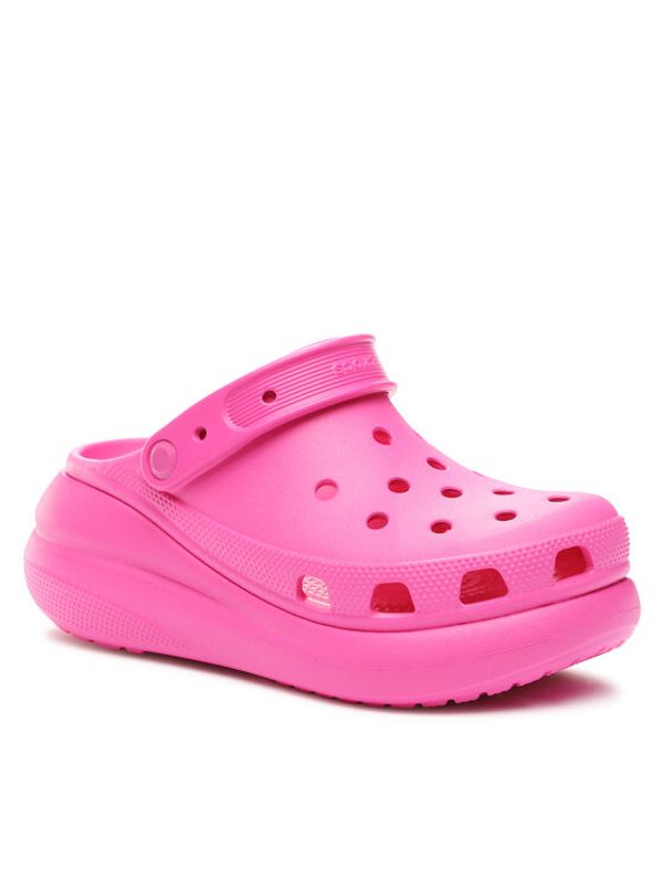 Crocs Crocs Чехли Crocs Classic Crush Clog 207521 Розов