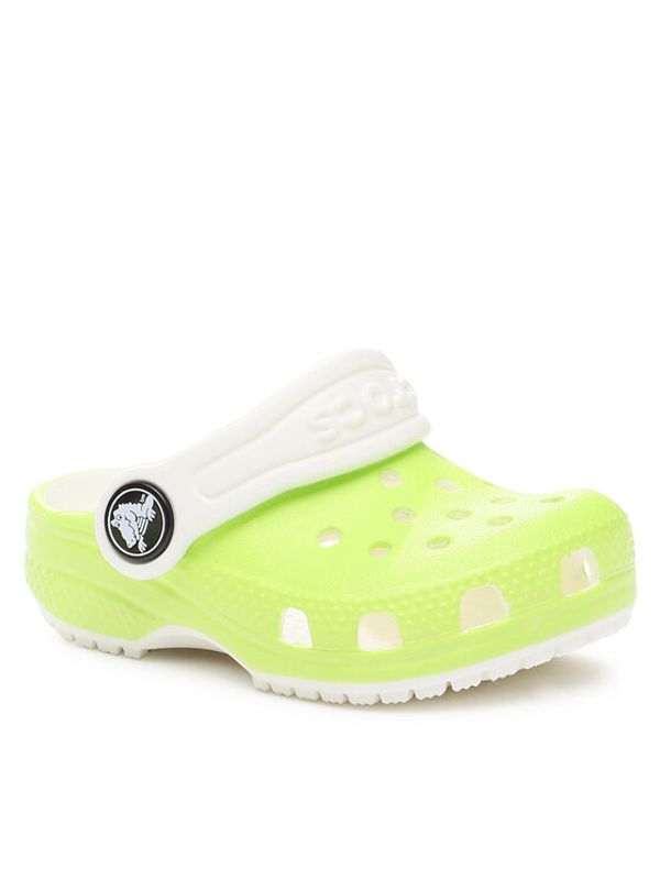 Crocs Crocs Чехли Crocs Classic Glow In The Dark Clog T 209161 Зелен