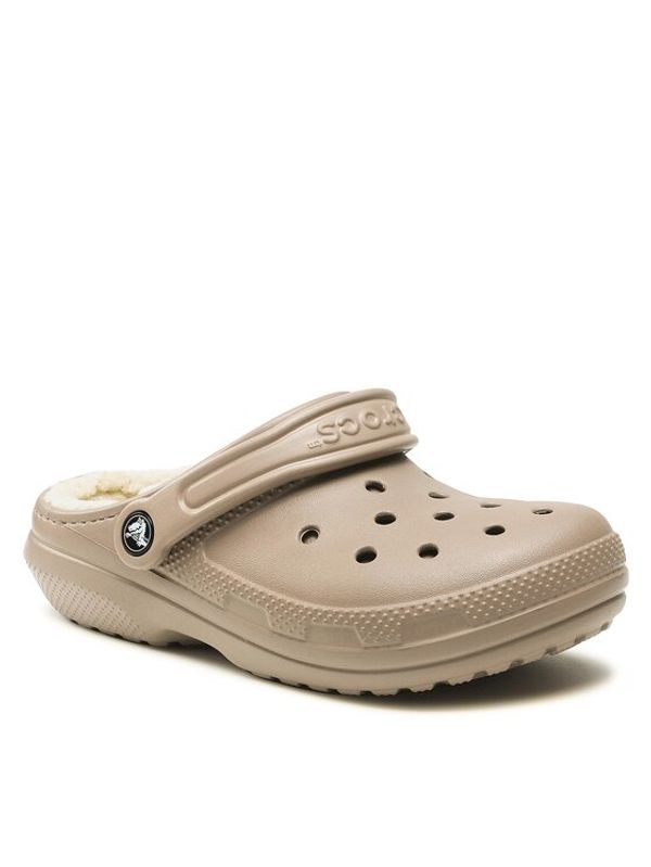 Crocs Crocs Чехли Crocs Classic Lined Clog 203591 Бежов