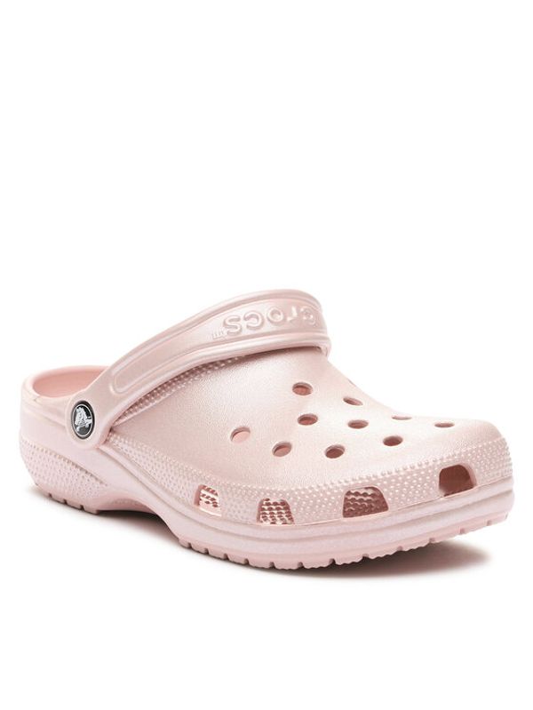 Crocs Crocs Чехли Crocs Classic Shimmer Clog 208586 Розов