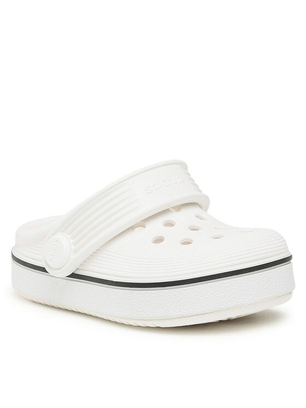 Crocs Crocs Чехли Crocs Crocband Clean Clog T 208479 Бял