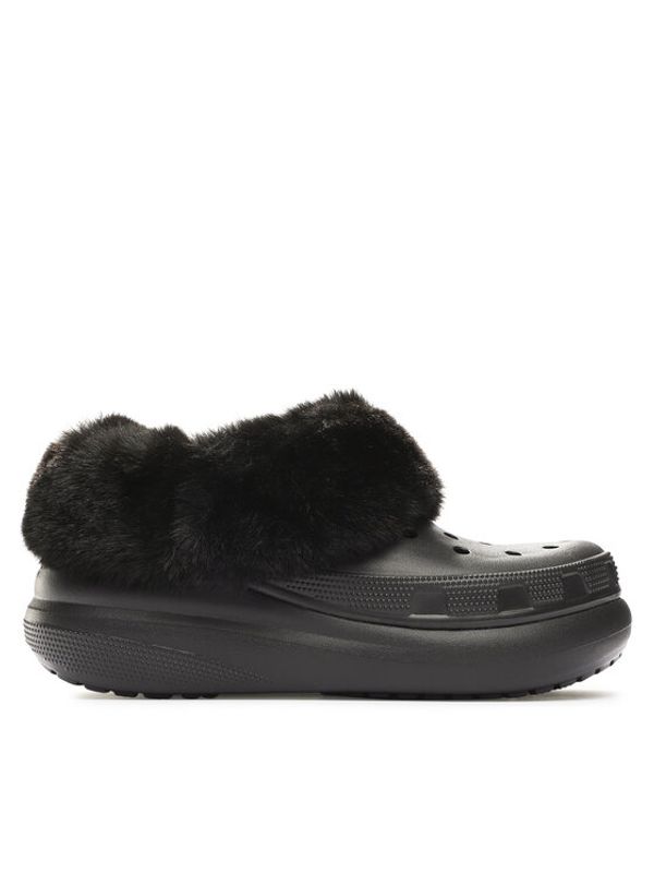 Crocs Crocs Чехли Crocs Furever Crush Clog 208446 Черен