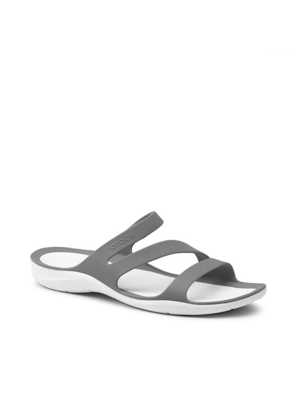 Crocs Crocs Чехли Swiftwater Sandal W 203998 Сив