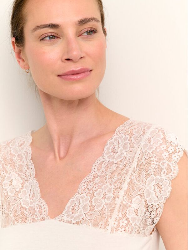 Culture Culture Блуза Poppy 50100306 Бял Regular Fit