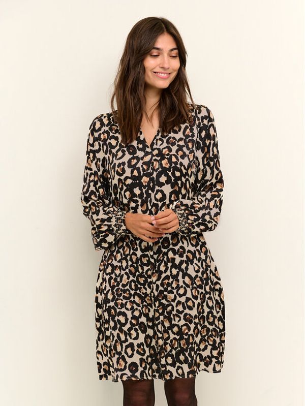 Culture Culture Ежедневна рокля Vinca 50109249 Кафяв Relaxed Fit