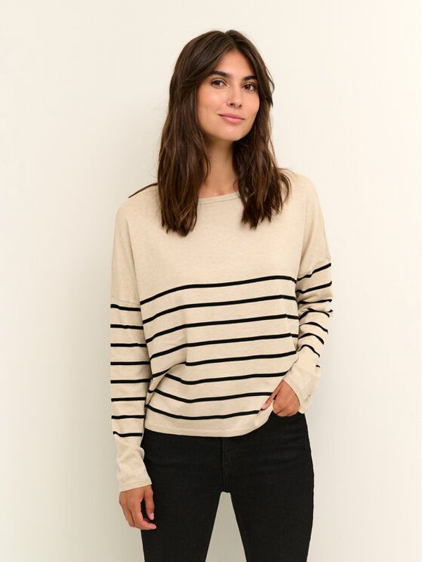 Culture Culture Пуловер Annemarie 50109338 Бежов Boxy Fit