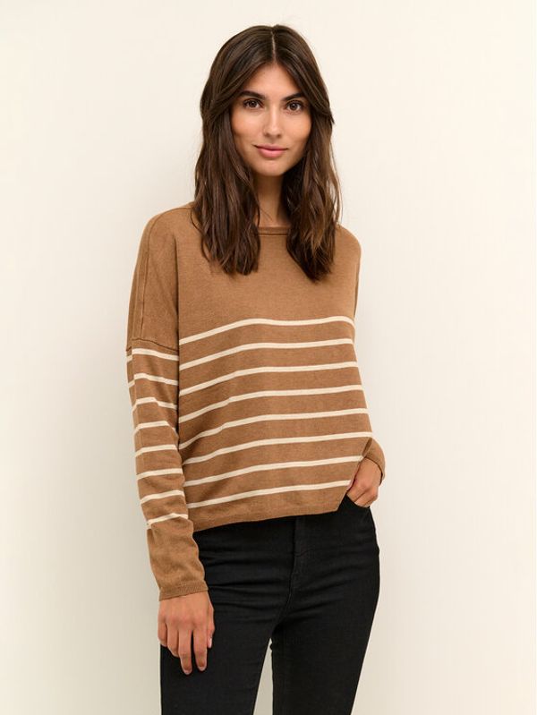 Culture Culture Пуловер Annemarie 50109338 Кафяв Boxy Fit