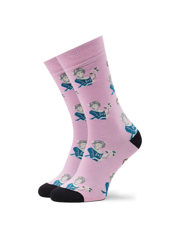 Curator Socks Curator Socks Дълги чорапи unisex Marie Antoinette Розов