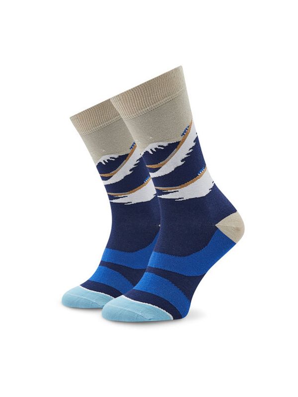 Curator Socks Curator Socks Дълги чорапи unisex Wave Цветен