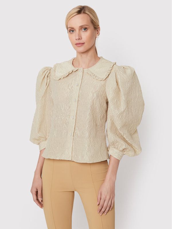 Custommade Custommade Блуза Daya 999387240 Бежов Regular Fit