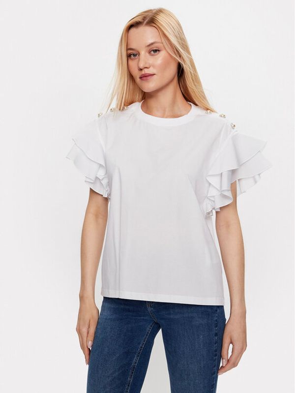 Custommade Custommade Блуза Meika 999115112 Бял Relaxed Fit