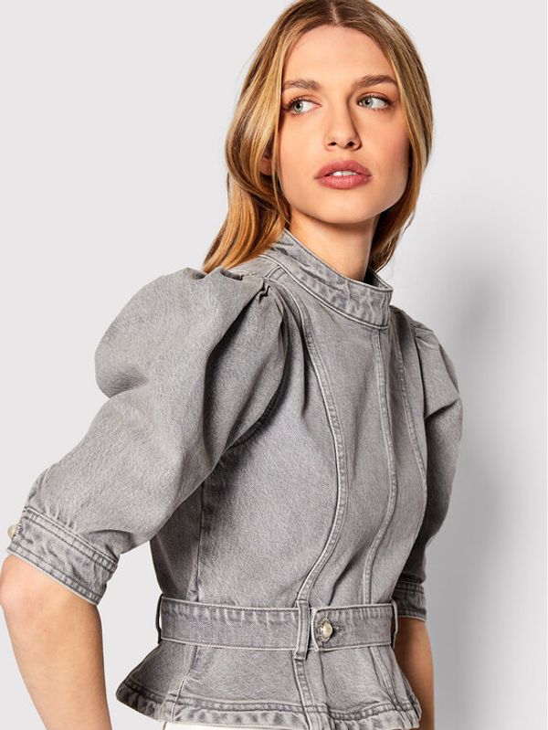 Custommade Custommade Дънково яке Natalia 999448225 Сив Regular Fit