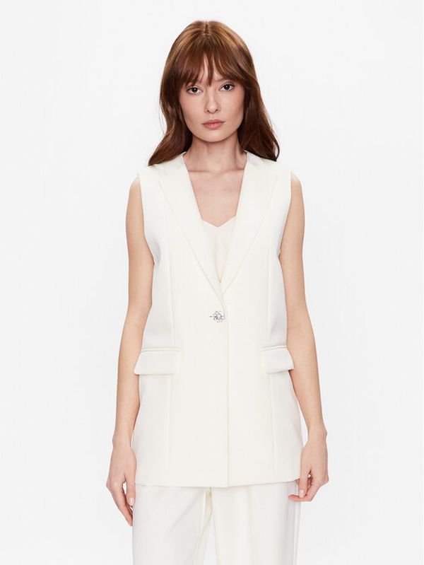 Custommade Custommade Елек Elena 999425848 Екрю Regular Fit