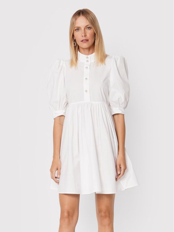 Custommade Custommade Ежедневна рокля Lema 999369421 Бял Relaxed Fit