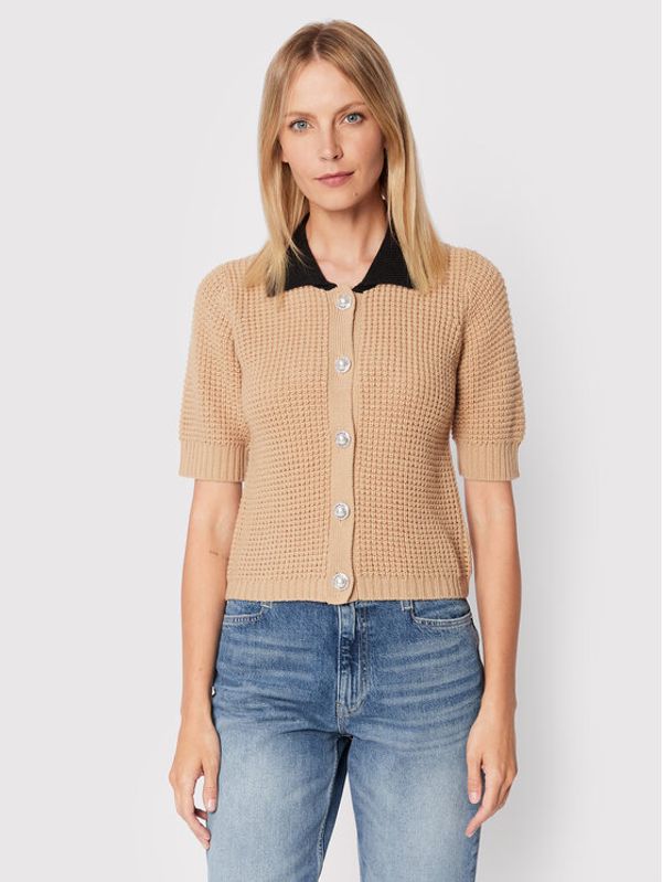 Custommade Custommade Кардиган Verda 999212318 Бежов Regular Fit
