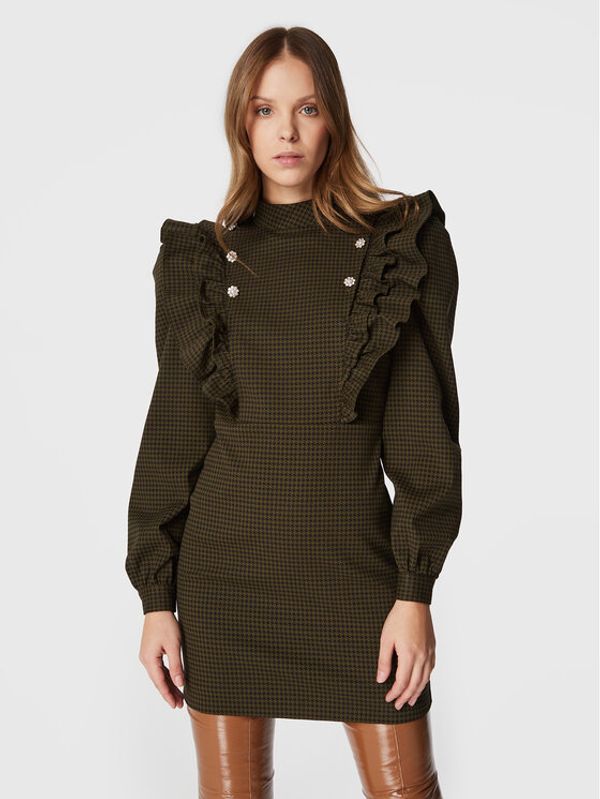 Custommade Custommade Коктейлна рокля Ketty 999483438 Зелен Regular Fit