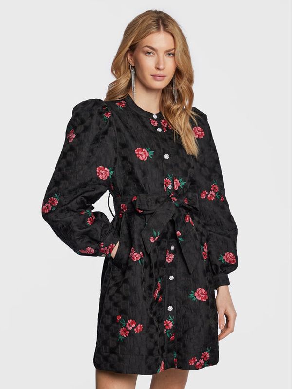 Custommade Custommade Коктейлна рокля Lynett 999484410 Черен Regular Fit