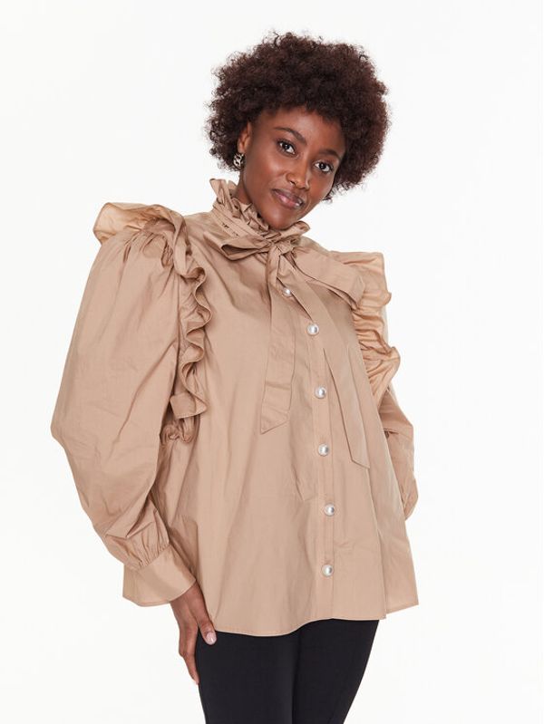 Custommade Custommade Риза Denja 999369279 Бежов Regular Fit