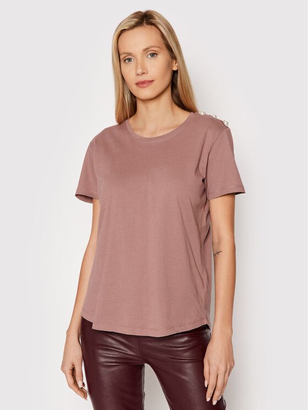 Custommade Custommade Тишърт Molly 999114105 Розов Regular Fit