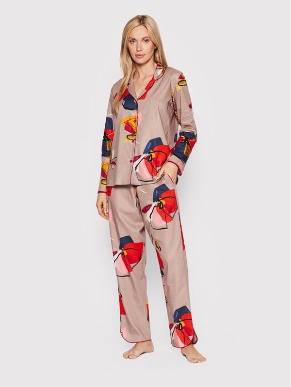 Cyberjammies Cyberjammies Тениска на пижама Naomi 9321 Бежов Regular Fit