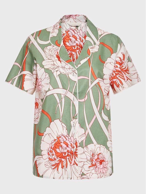 Cyberjammies Cyberjammies Тениска на пижама Sage CY9582 Зелен Regular Fit