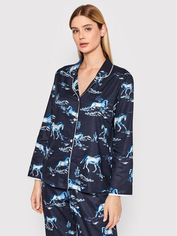 Cyberjammies Cyberjammies Тениска на пижама Verity 9358 Тъмносин Relaxed Fit
