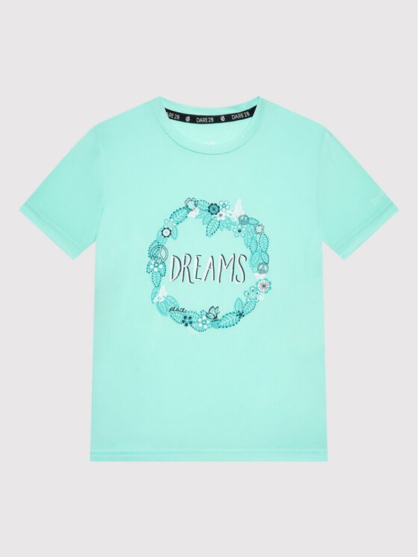 Dare2B Dare2B Тениска от техническо трико Rightful DKT428 Зелен Regular Fit