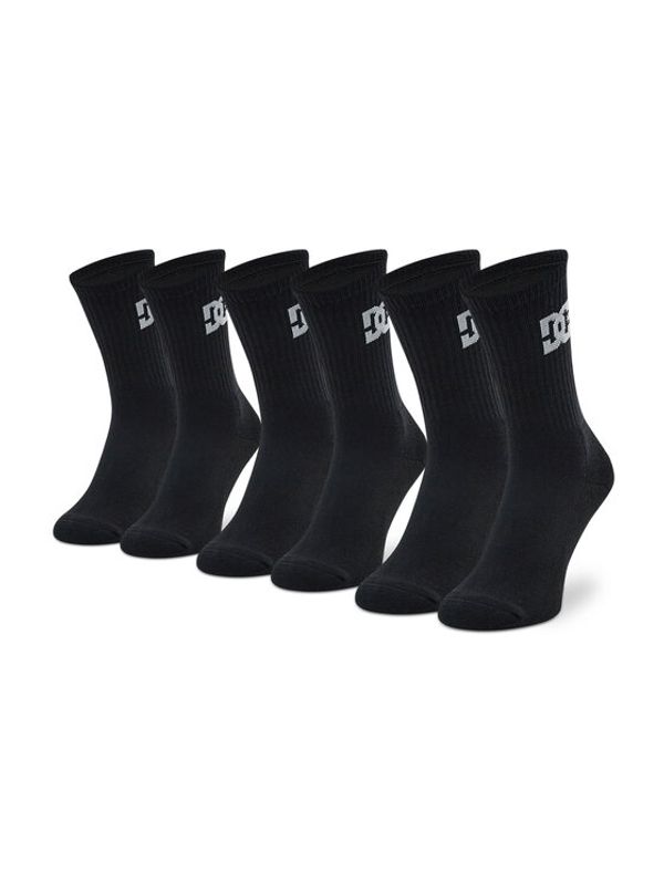 DC DC Комплект 3 чифта дълги чорапи мъжки ADYAA03153 Черен
