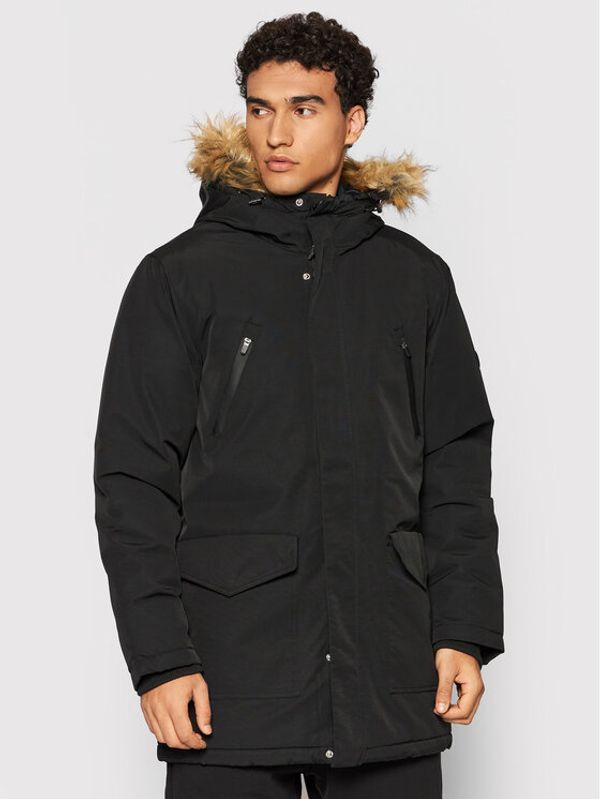 DC DC Парка Bamberg EDYJK03252 Черен Regular Fit